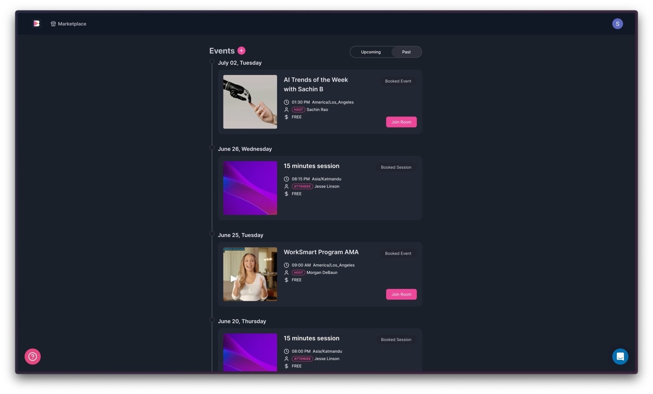 Bookvid - Live Video Booking Marketplace screenshot 6