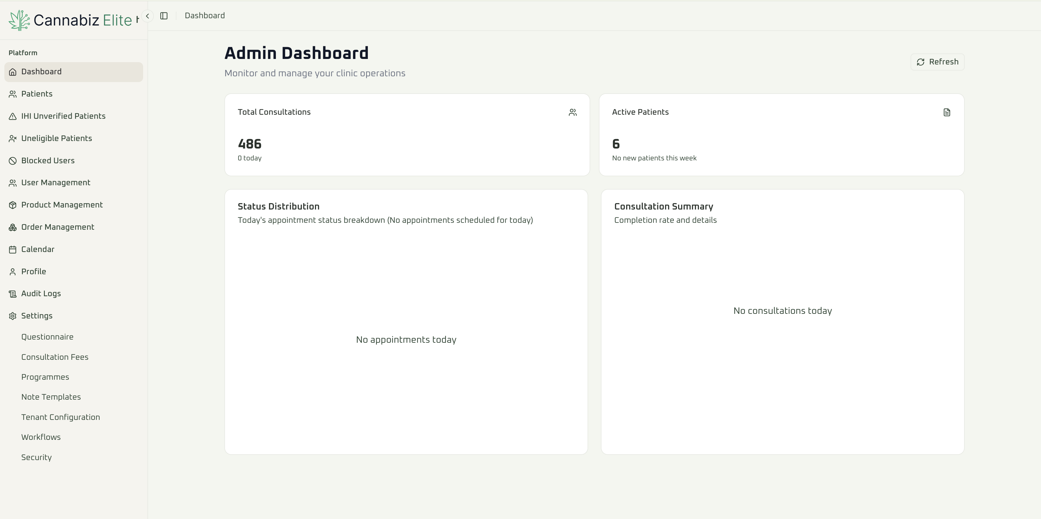 Clinic Management System - Cannabiz Elite (Australia) screenshot 13