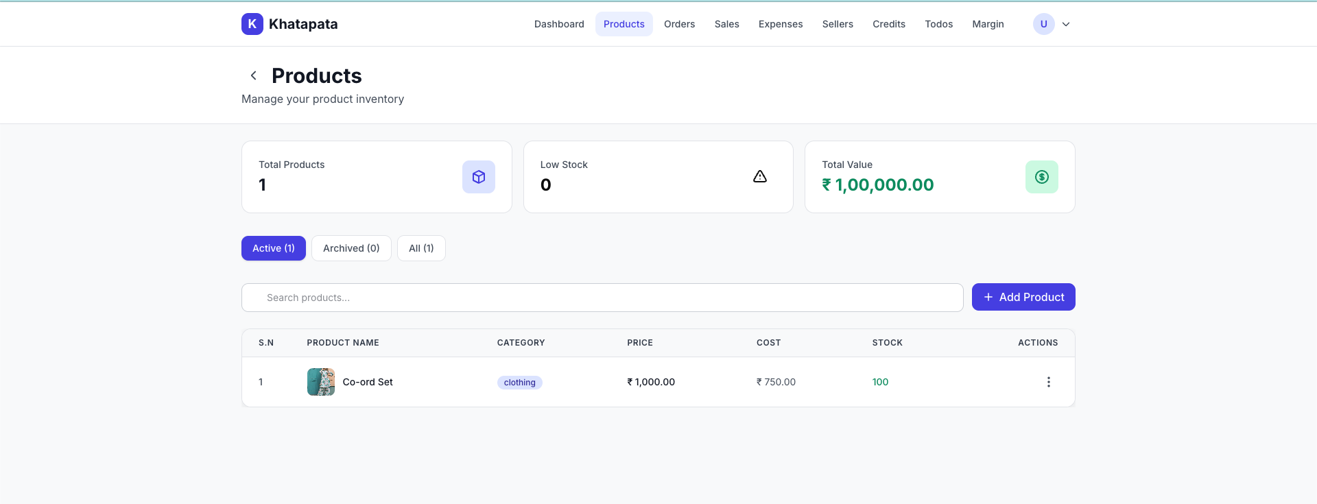 Inventory Management System - Khatapata (PWA) screenshot 10