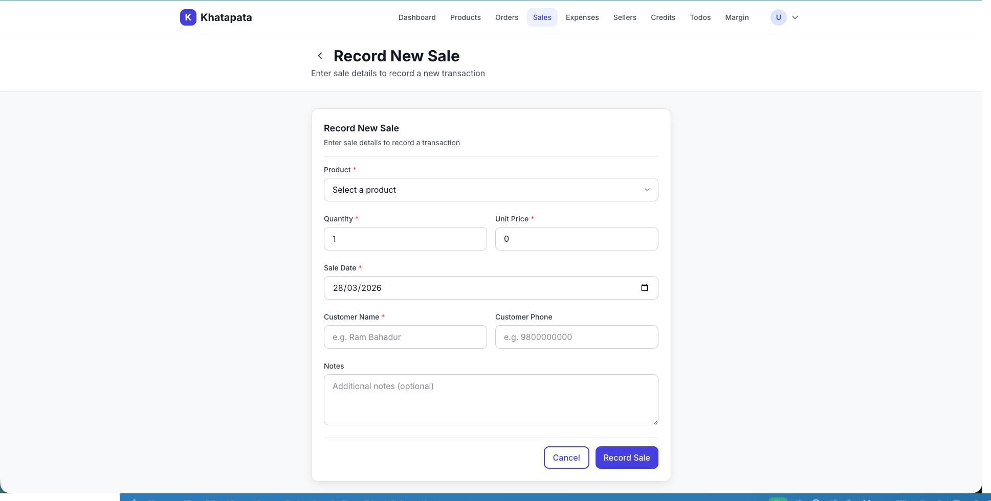 Inventory Management System - Khatapata (PWA) screenshot 14