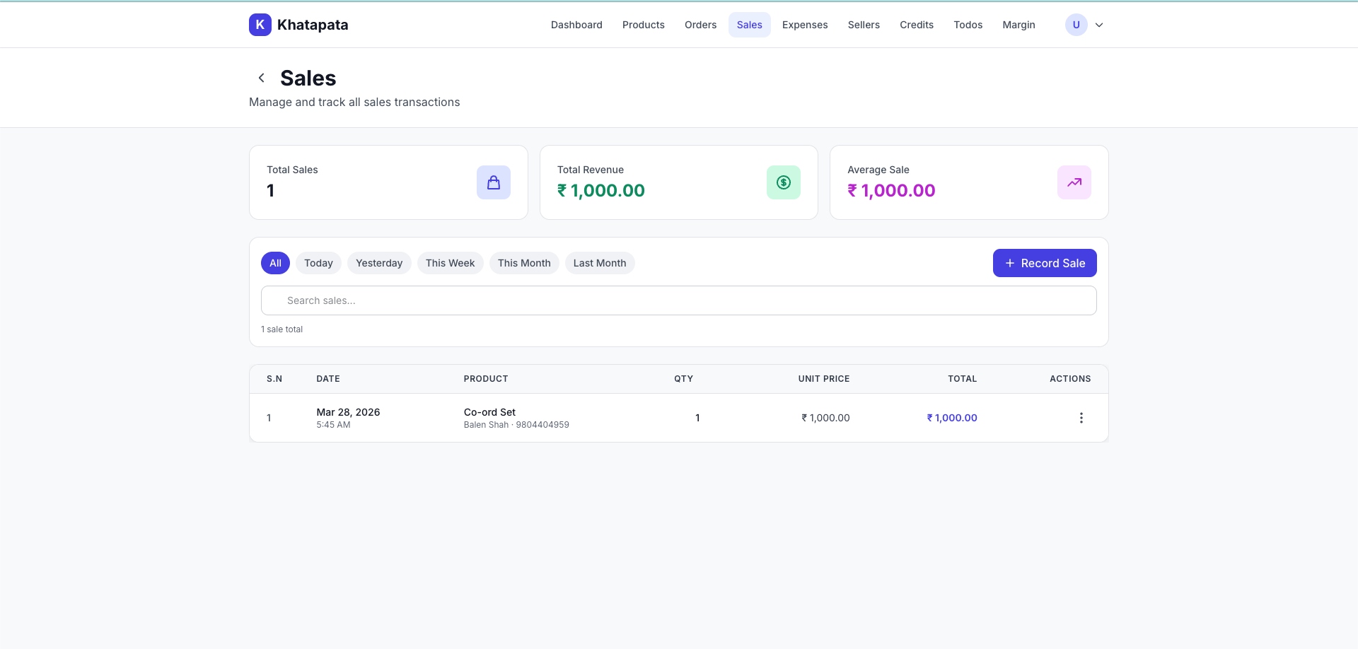 Inventory Management System - Khatapata (PWA) screenshot 17